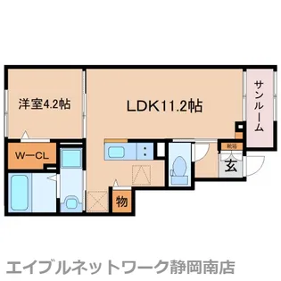 コンフォート【1階】の間取り