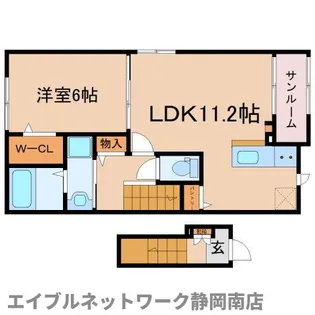 コンフォート【2階】の間取り