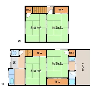 奈良県奈良市西木辻町【一戸建】の間取り