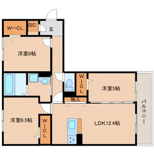 奈良県奈良市恋の窪1丁目【アパート】の間取り