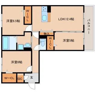 奈良県奈良市恋の窪1丁目【アパート】の間取り