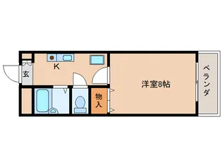 奈良県奈良市南新町【マンション】の間取り