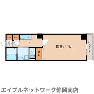 クールドノール【9階】の間取り