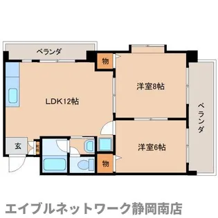 ぴあ椿【203号室】の間取り