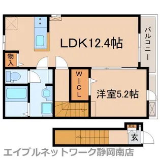 ハーモニーRH【2階】の間取り