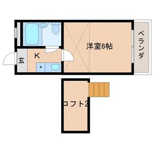 奈良県奈良市西紀寺町【マンション】の間取り