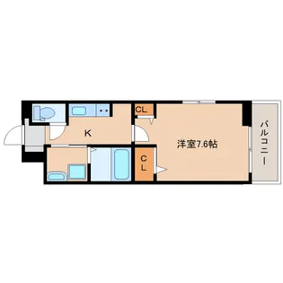 奈良県磯城郡田原本町【アパート】の間取り