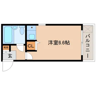 奈良県奈良市三条大路1丁目【マンション】の間取り