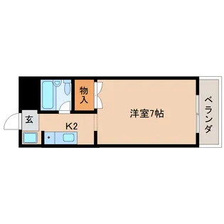 奈良県奈良市富雄元町3丁目【マンション】の間取り