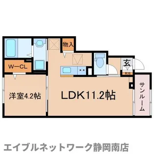 エテルノ・リンド【1階】の間取り