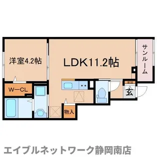 エテルノ・リンド【1階】の間取り