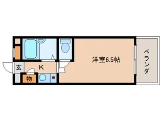奈良県生駒市辻町【マンション】の間取り