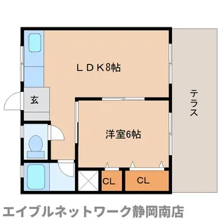 シティハイム ラ ヴィル【10A号室】の間取り