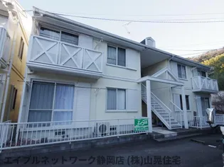 静岡県静岡市葵区松富2丁目【アパート】の外観