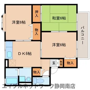 マウントV2【1階】の間取り