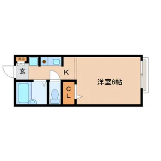 アルバトロス【1階】の間取り