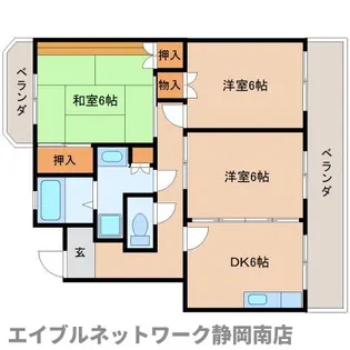 ファミール21【105号室】の間取り