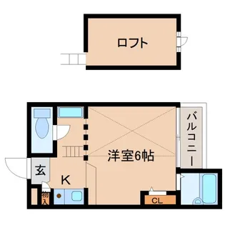 奈良県奈良市西紀寺町【アパート】の間取り