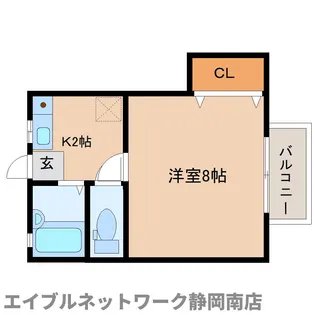 ミハルⅢ【107号室】の間取り