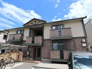 京都府木津川市吐師松葉【アパート】の外観