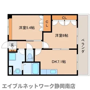 プロニティ【1階】の間取り