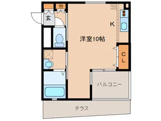 キューブ【1階】の間取り