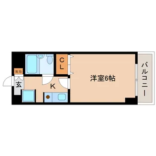 シティパレスJR奈良P-7【2階】の間取り