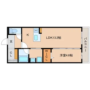 静岡県静岡市清水区松原町【マンション】の間取り