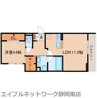 Dcrest八幡2丁目【2階】の間取り