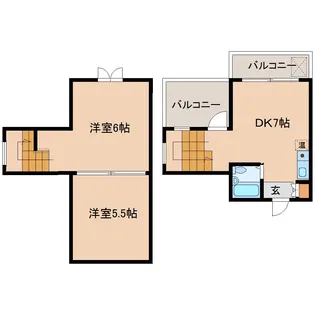 奈良県奈良市寺町【マンション】の間取り