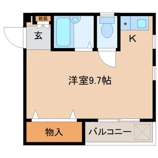 奈良県生駒郡斑鳩町阿波2丁目【マンション】の間取り