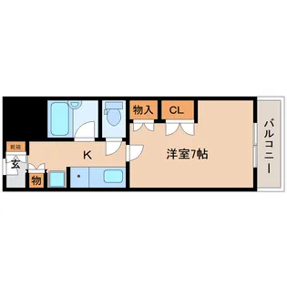 アーバンエース新大宮パル【9階】の間取り