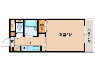 ネオ新大宮【2階】の間取り