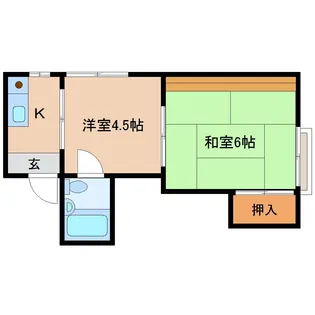 匠ハイツ【2階】の間取り