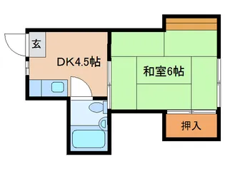 匠ハイツ【1階】の間取り