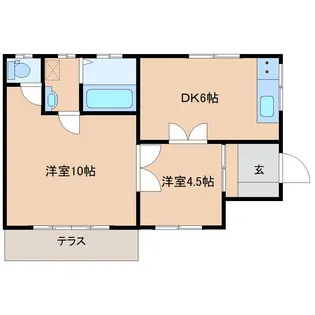 奈良県生駒市南田原町【一戸建】の間取り