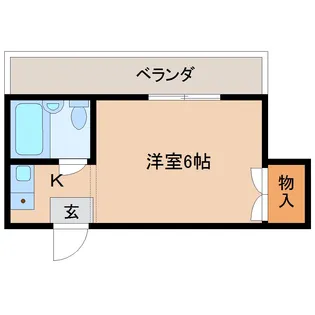 奈良県奈良市南京終町7丁目【マンション】の間取り