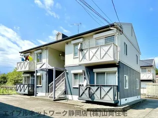 静岡県静岡市葵区松富1丁目【アパート】の外観