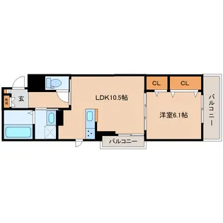 奈良県北葛城郡王寺町畠田8丁目【アパート】の間取り