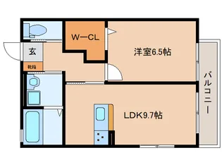 京都府木津川市加茂町駅西2丁目【アパート】の間取り