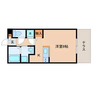 エルメゾン法隆寺【1階】の間取り