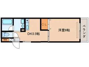 奈良県奈良市二条町2丁目【マンション】の間取り