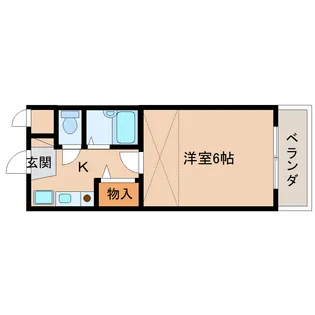 奈良県生駒市辻町【マンション】の間取り