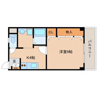 フレンテマツシマ【303号室】の間取り