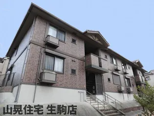 ルミエール南生駒Ⅲ【2階】の外観