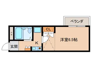 シティパレス21新大宮P-7【1階】の間取り