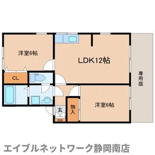 ルミエール【101号室】の間取り