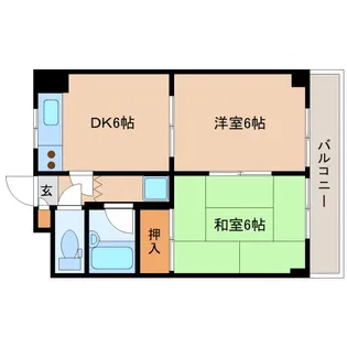 サンパレス21奈良Ⅰ【303号室】の間取り