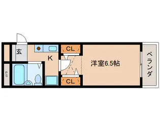 シティパレス21新大宮P-7【304号室】の間取り