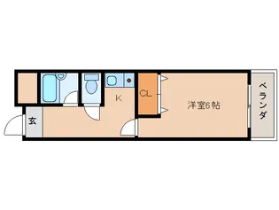 奈良県奈良市三条町【マンション】の間取り